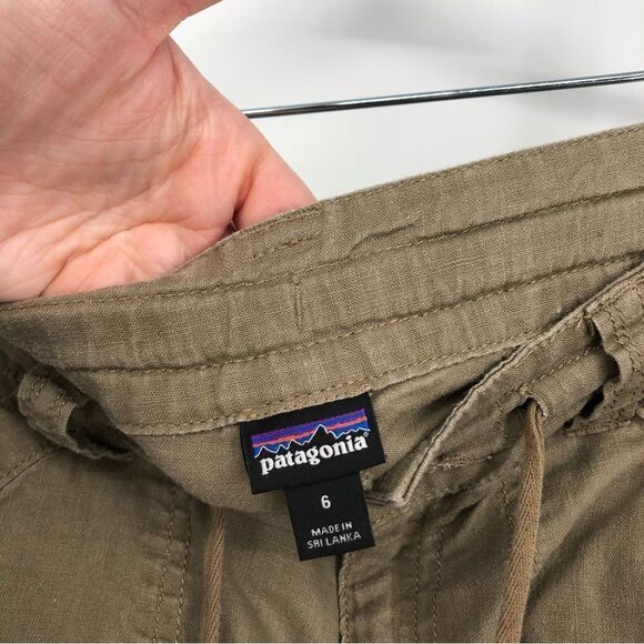 PATAGONIA Island Hemp Shorts 8-Inch Womens Size 6 - Picture 3 of 6